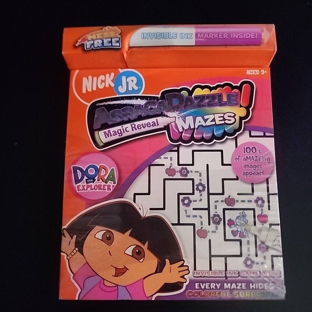 Dora The Explorer AbracaDazzle Mazes Activity Pack 2005